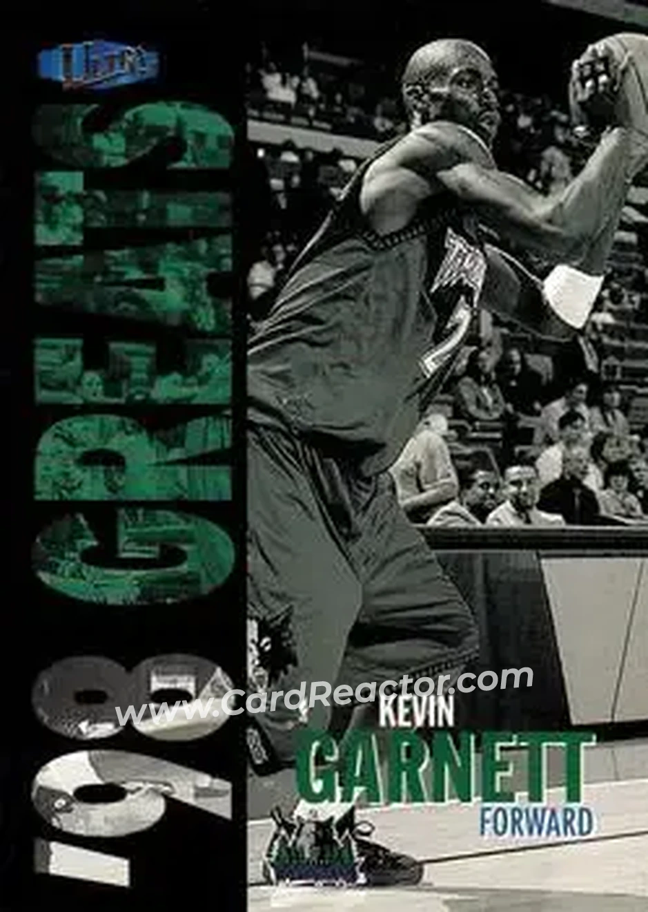 Front of Kevin Garnett