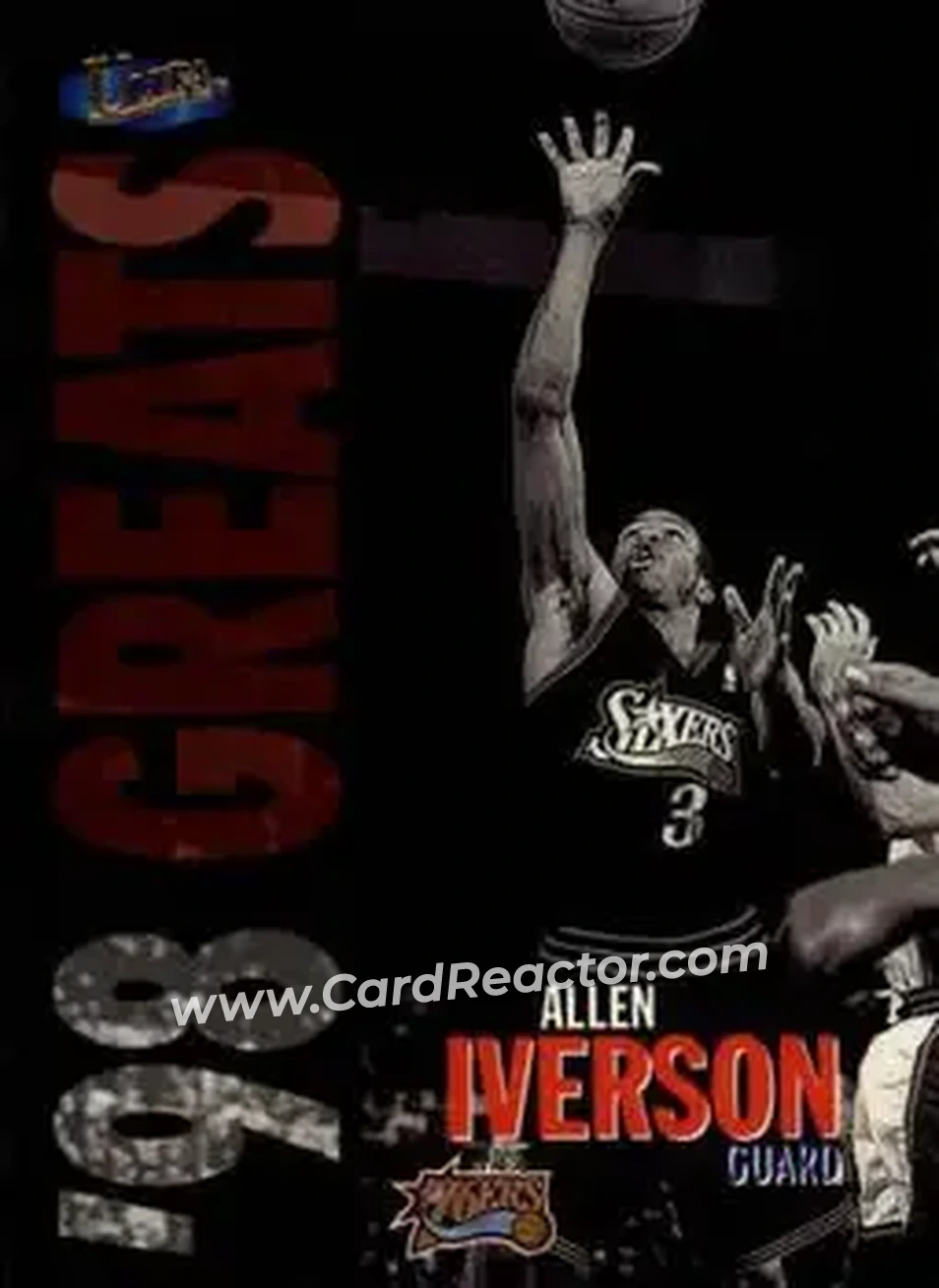 Front of Allen Iverson