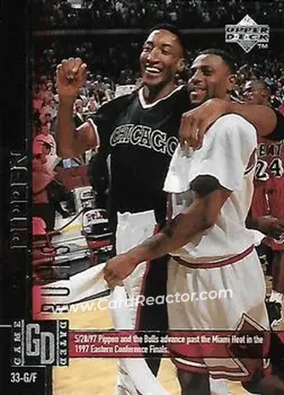 Front of Scottie Pippen