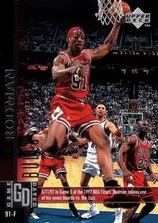 1997-98 Upper Deck #198 Dennis Rodman