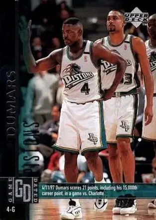 1997-98 Upper Deck #214 Joe Dumars