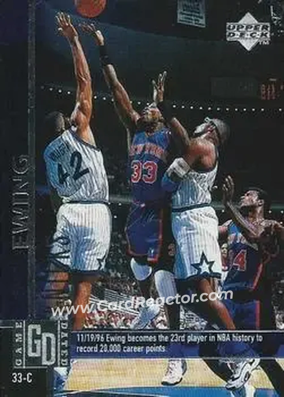 Front of Patrick Ewing