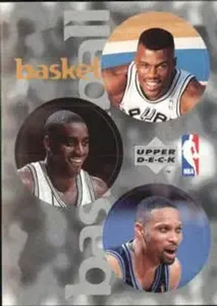 1997-98 Upper Deck NBA Stickers (European) #118 Card #118