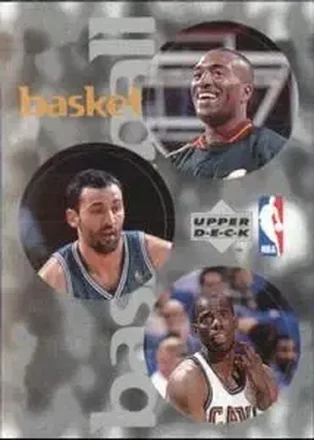 1997-98 Upper Deck NBA Stickers (European) #131 Card #131