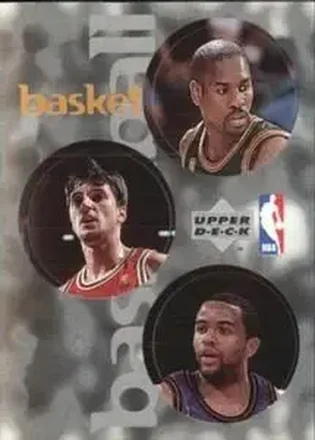 1997-98 Upper Deck NBA Stickers (European) #132 Card #132