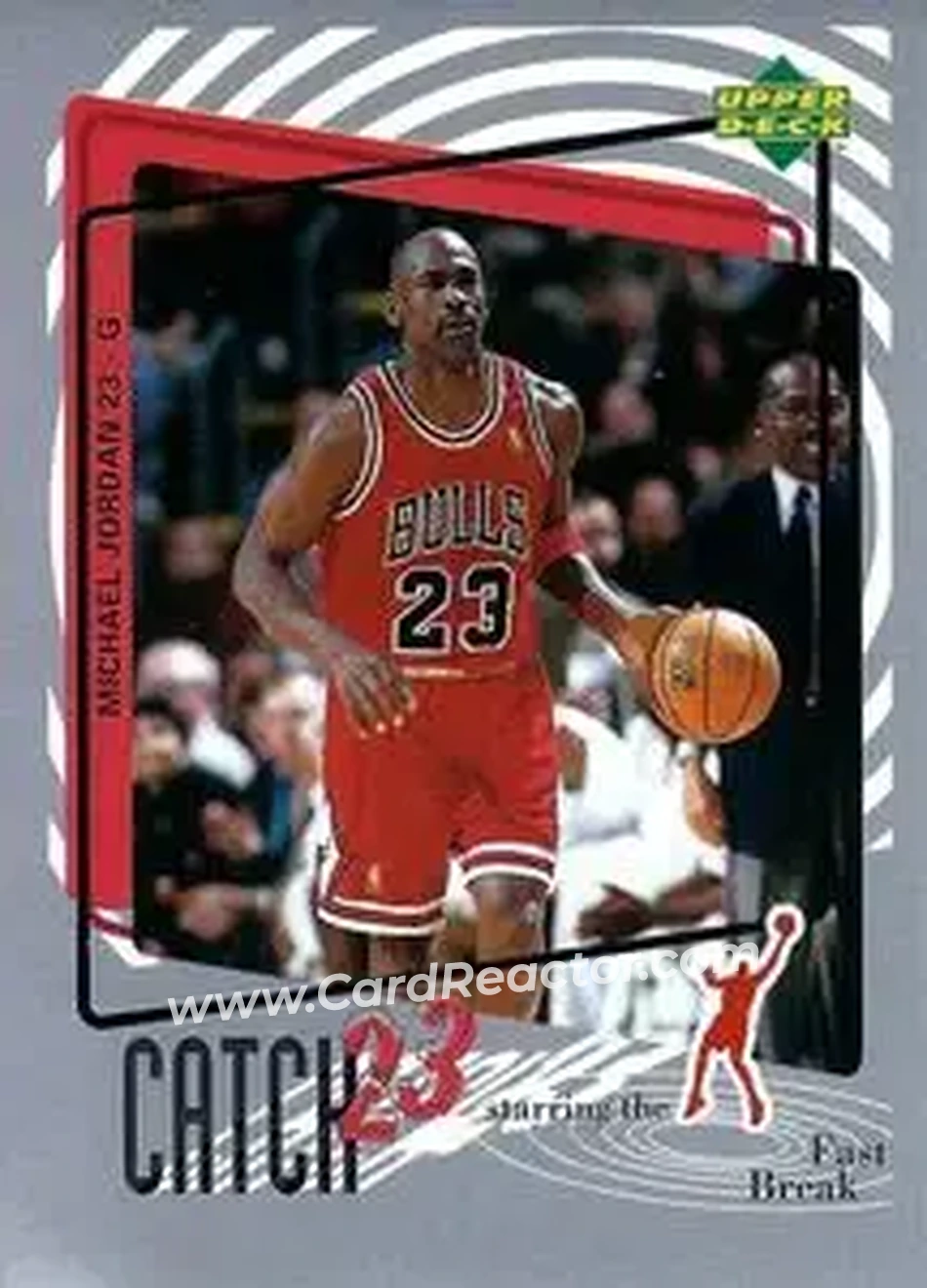 Front of Michael Jordan