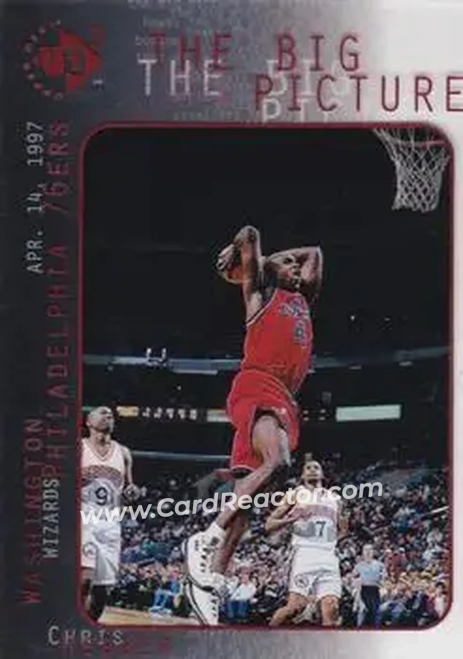 Front of Chris Webber