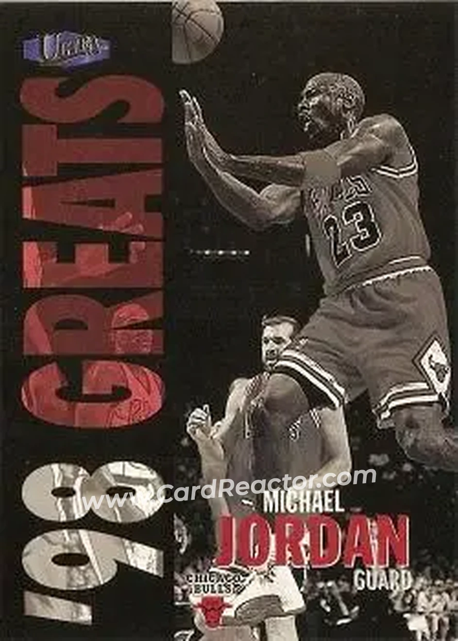 Front of Michael Jordan