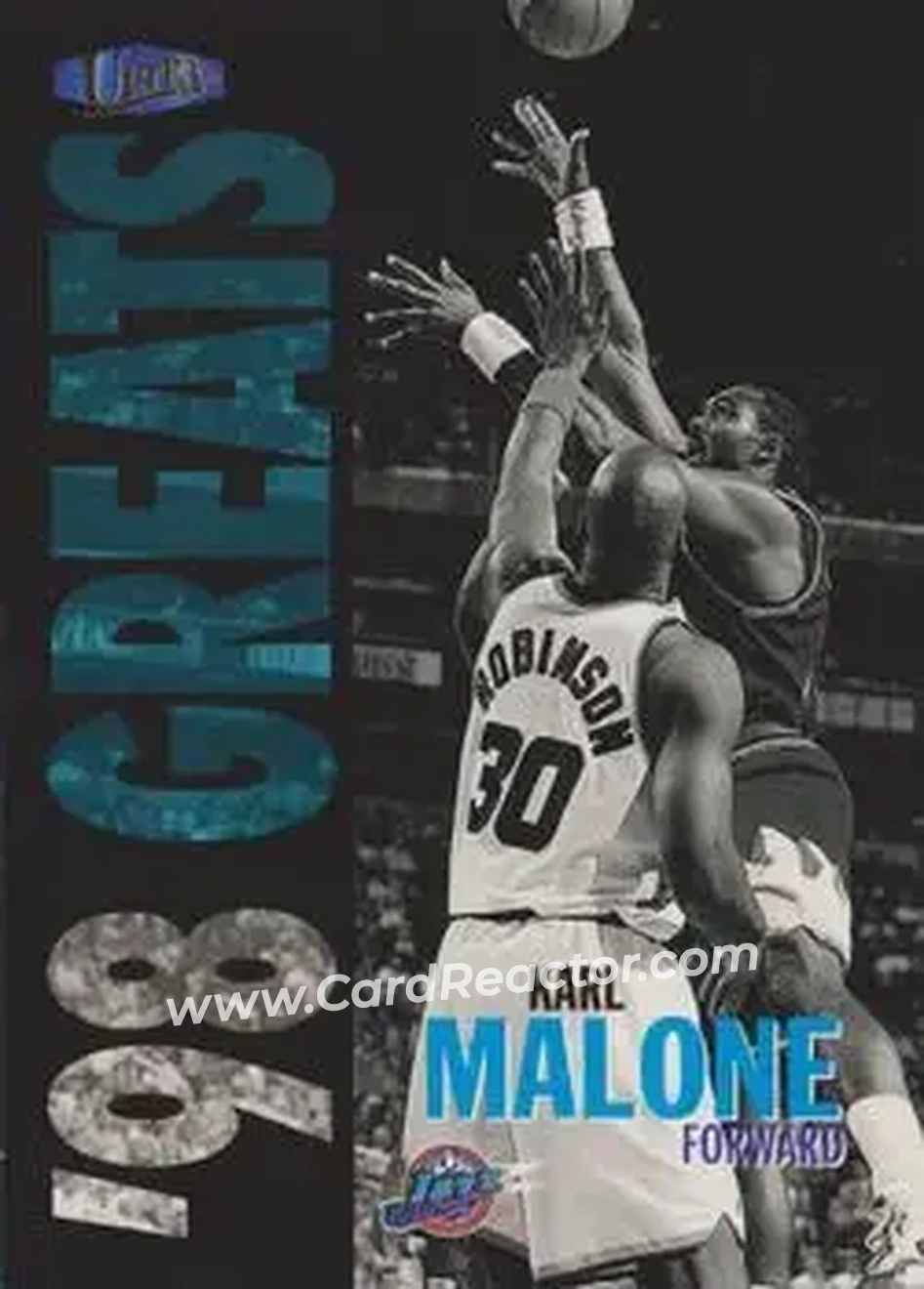 Front of Karl Malone