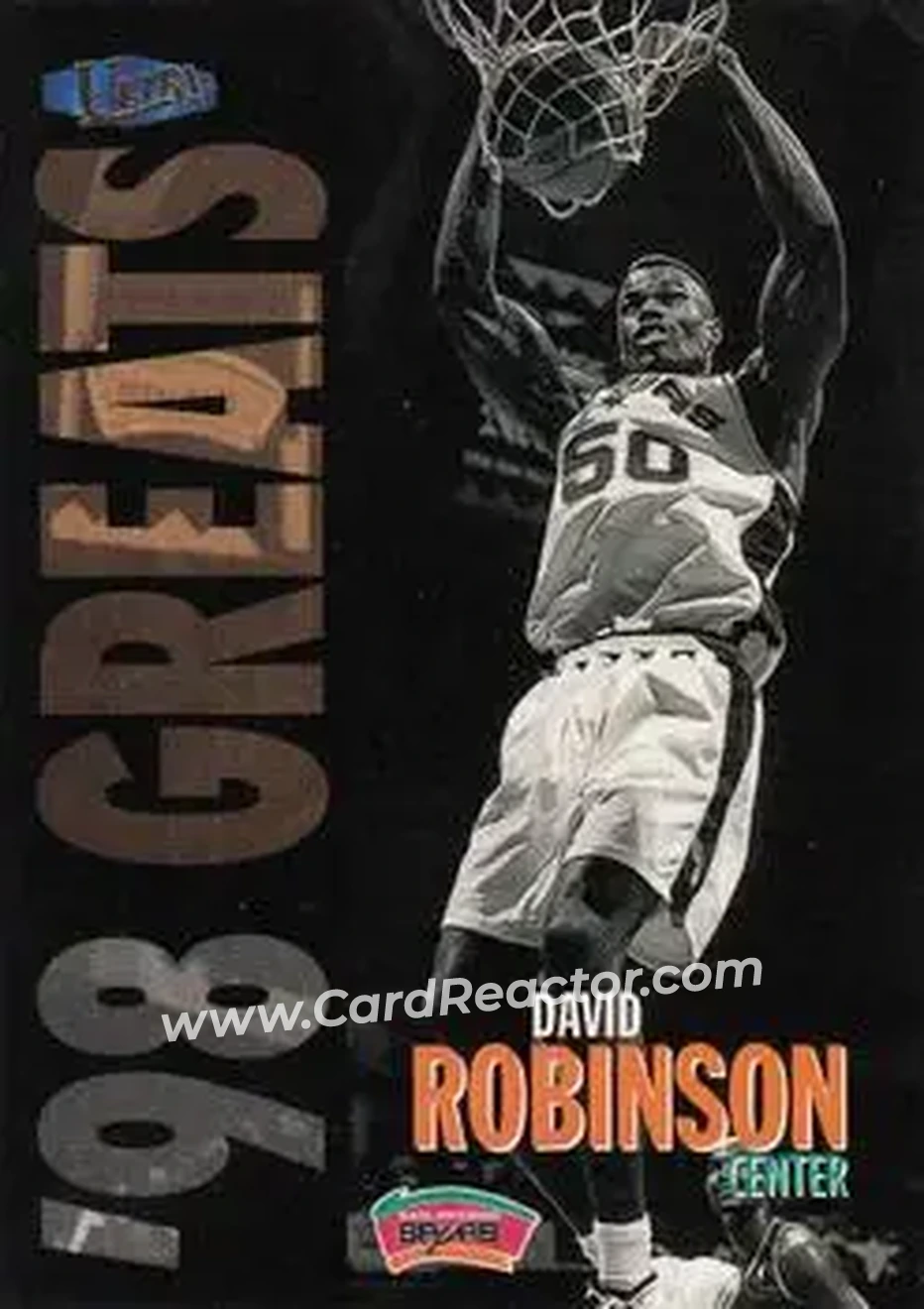 Front of David Robinson