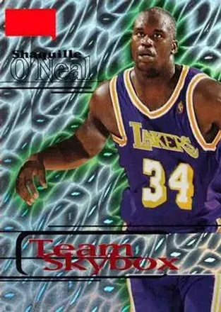 1997-98 SkyBox Premium #240 Star Rubies Shaquille O'Neal