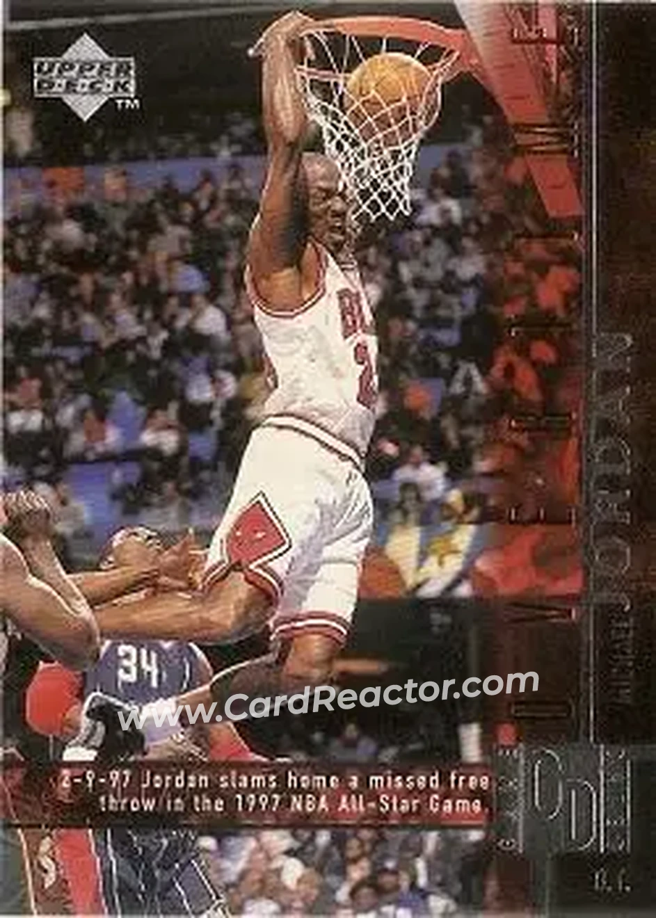 Front of Michael Jordan