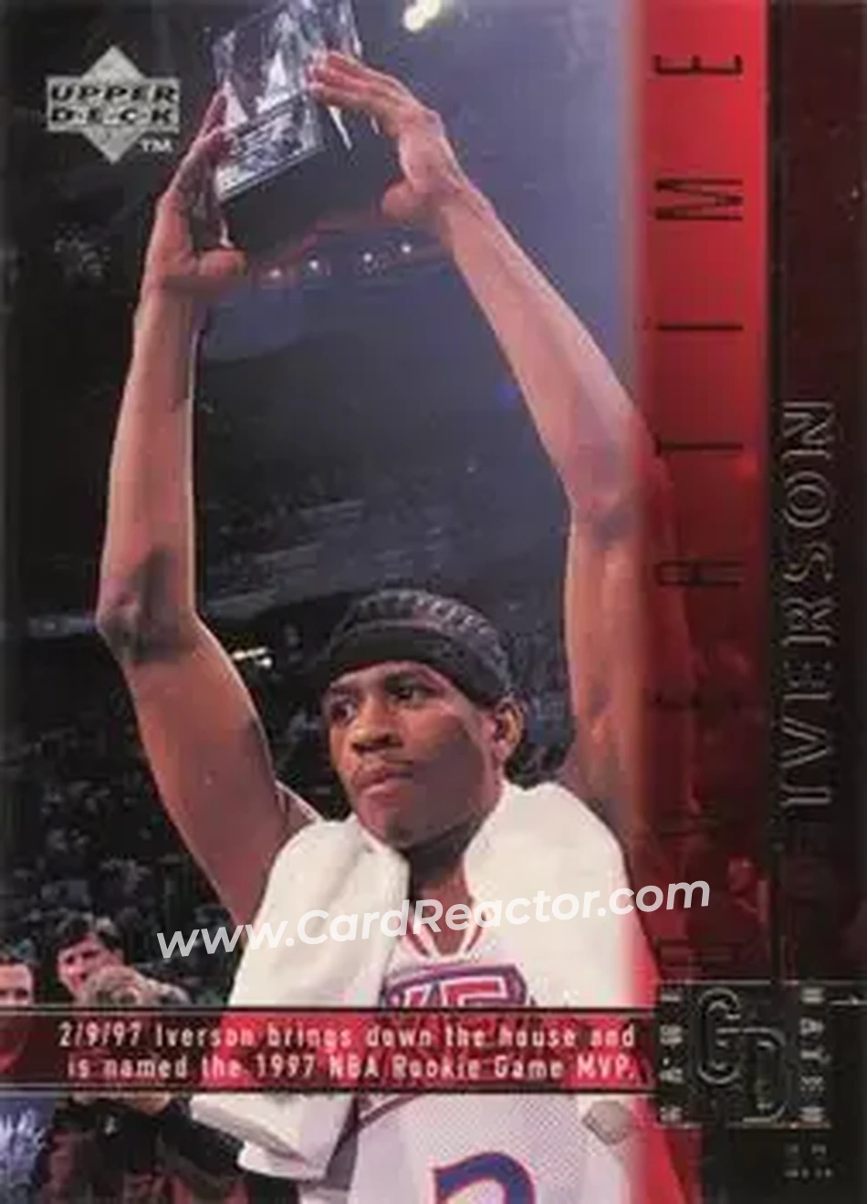 Front of Allen Iverson