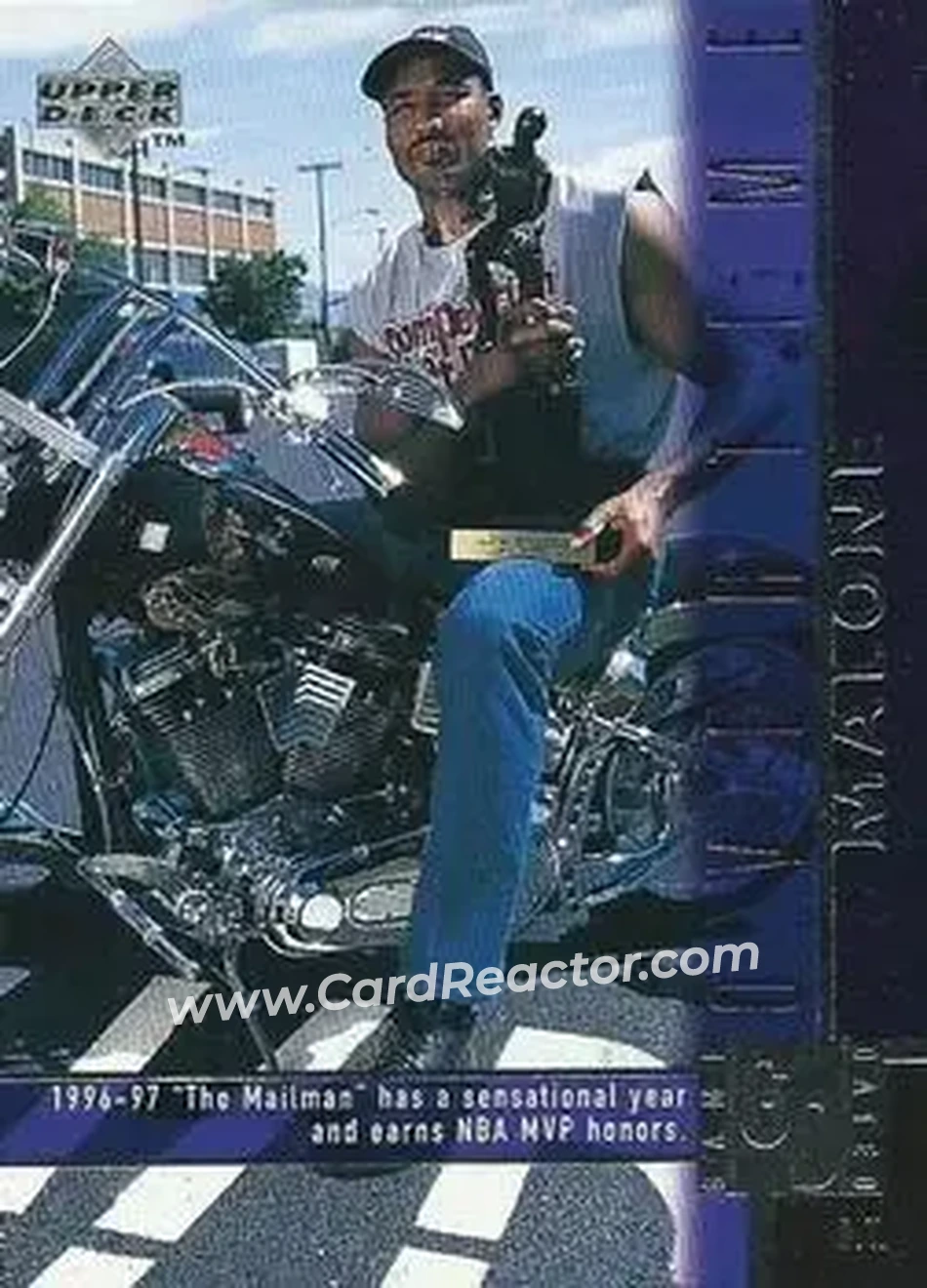 Front of Karl Malone