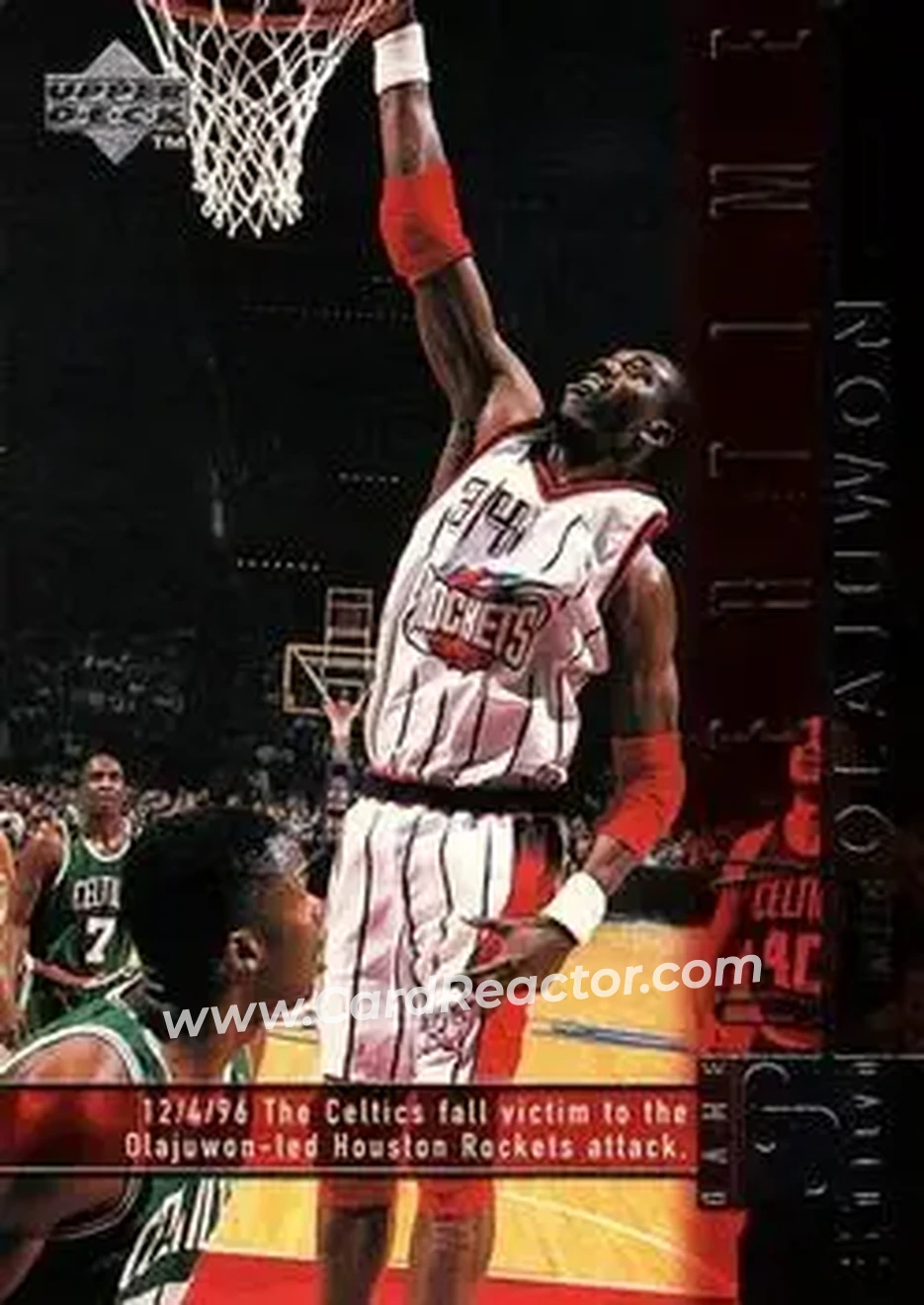 Front of Hakeem Olajuwon