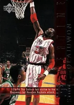 1997-98 Upper Deck #322 Hakeem Olajuwon