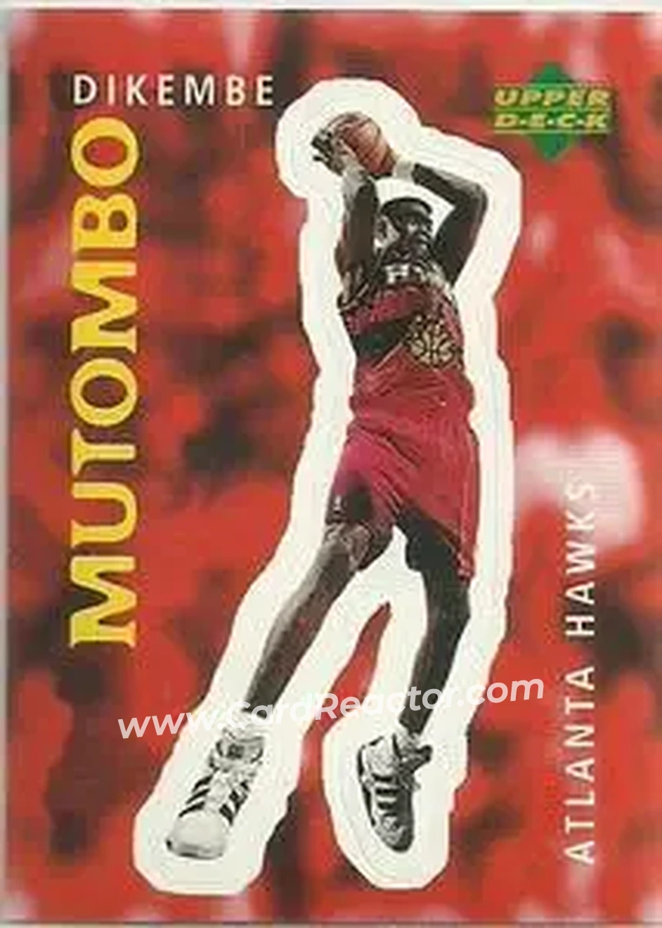 Front of Dikembe Mutombo