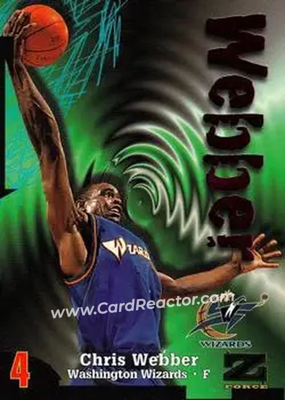 Front of Chris Webber
