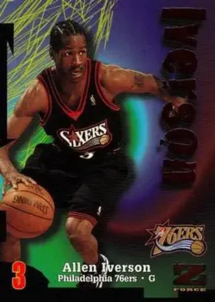 1997-98 SkyBox Z-Force #150 Allen Iverson