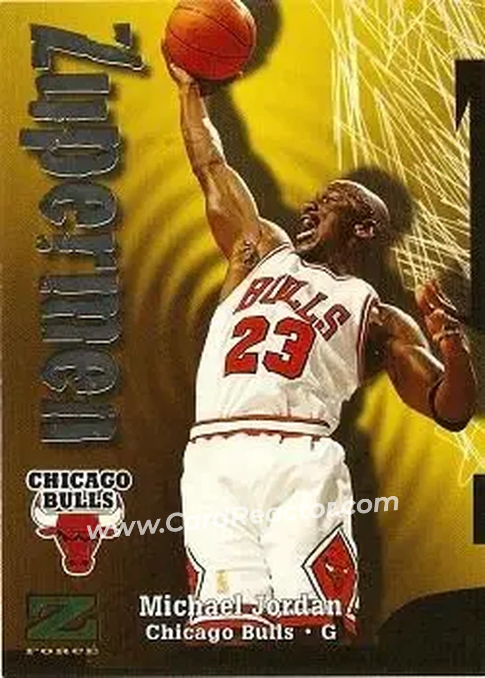 Front of Michael Jordan