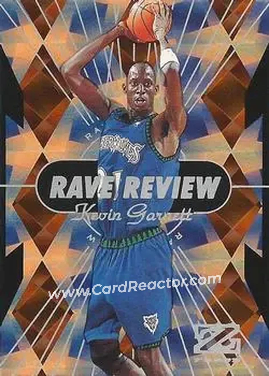 Front of Kevin Garnett