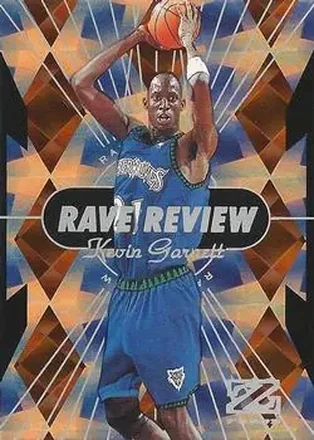 1997-98 SkyBox Z-Force - Rave Reviews #2 Kevin Garnett