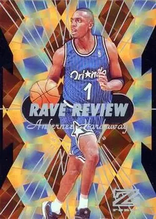 1997-98 SkyBox Z-Force - Rave Reviews #3 Anfernee Hardaway