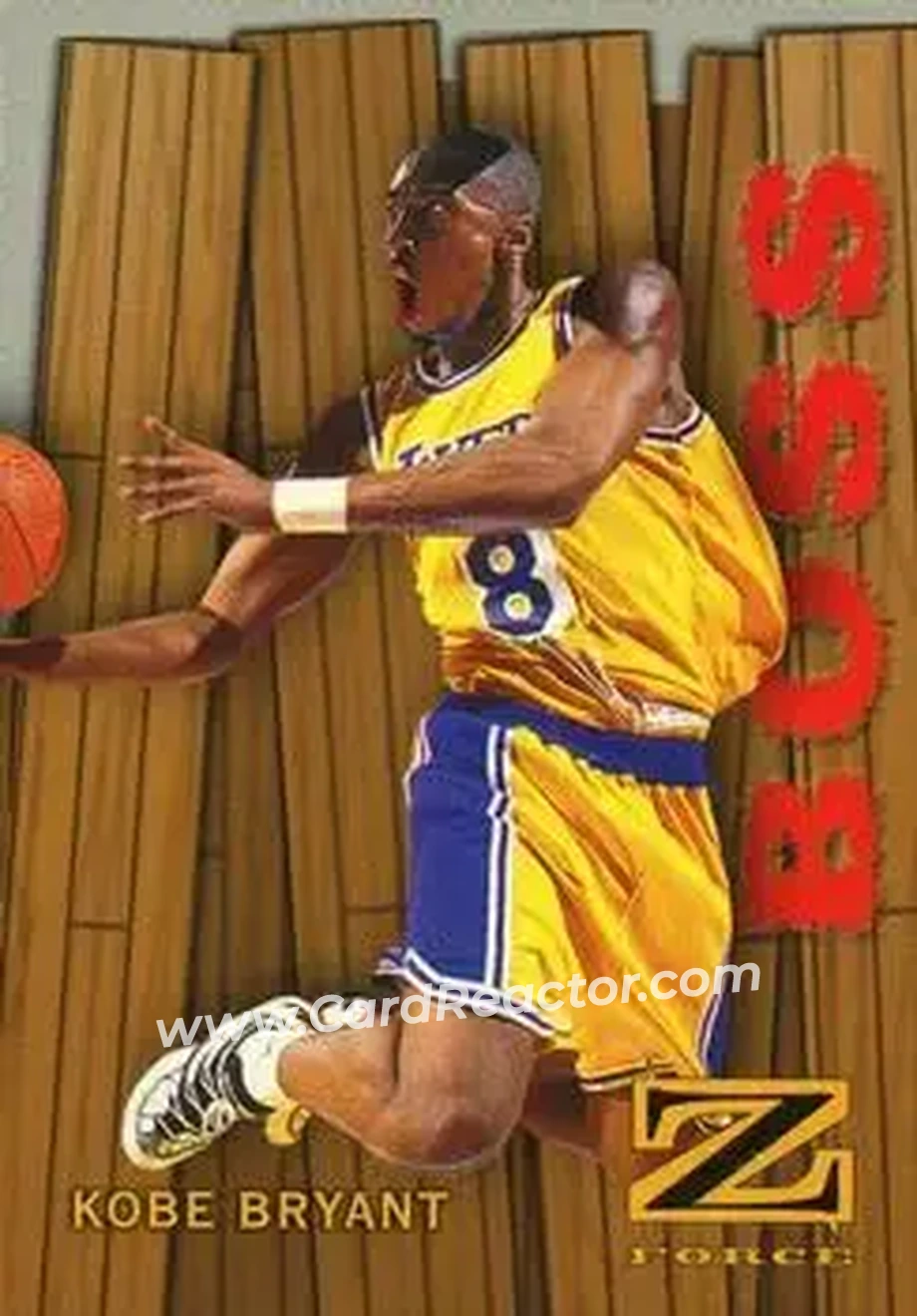 Front of Kobe Bryant