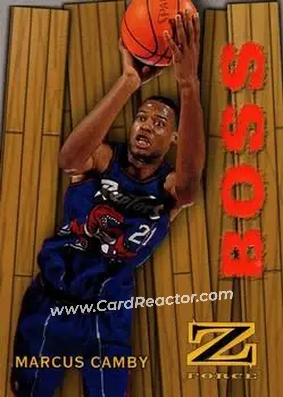 Front of Marcus Camby