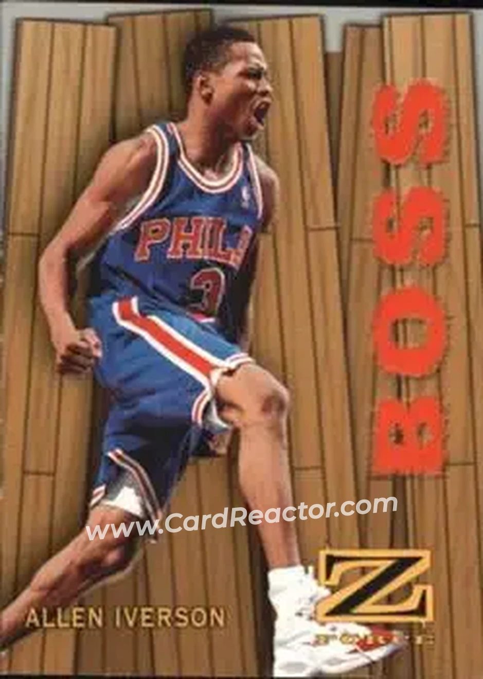 Front of Allen Iverson