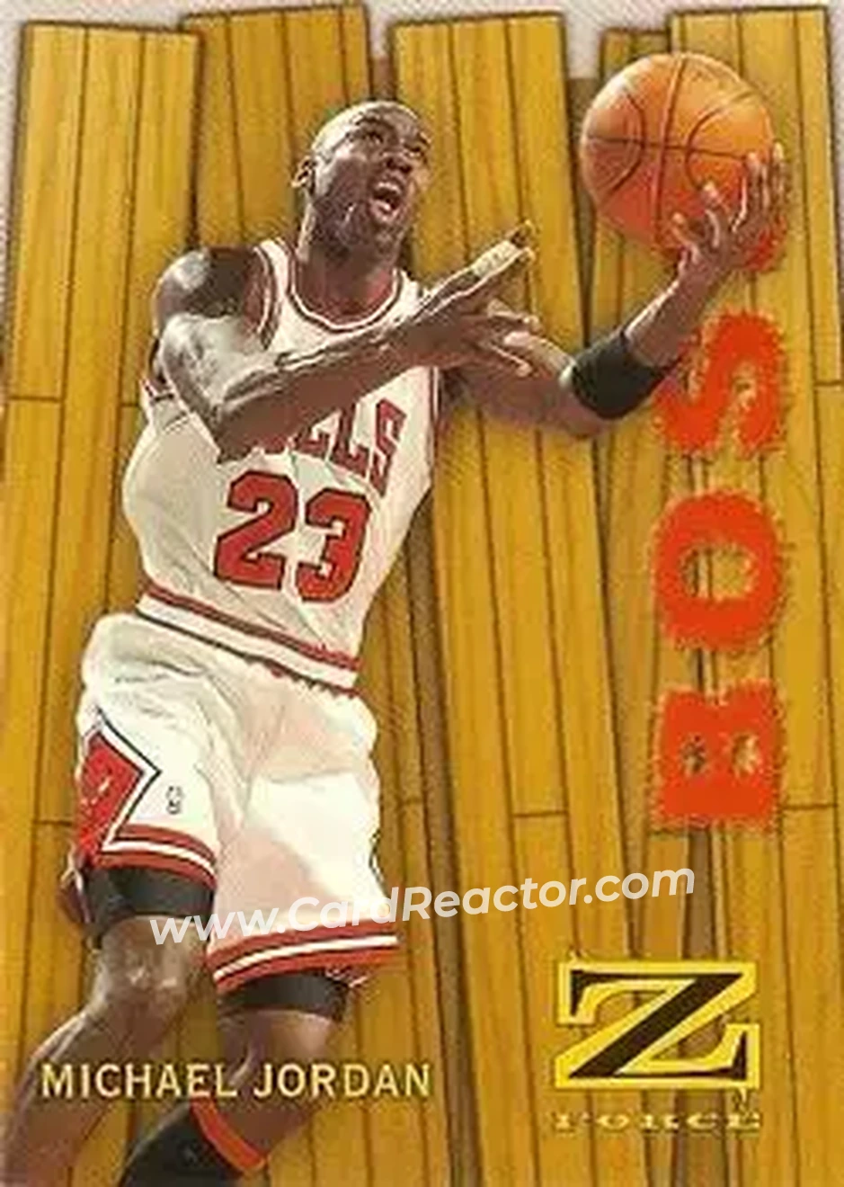 Front of Michael Jordan