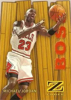 1997-98 SkyBox Z-Force - Boss #10 /B - Michael Jordan - Chicago Bulls - Front