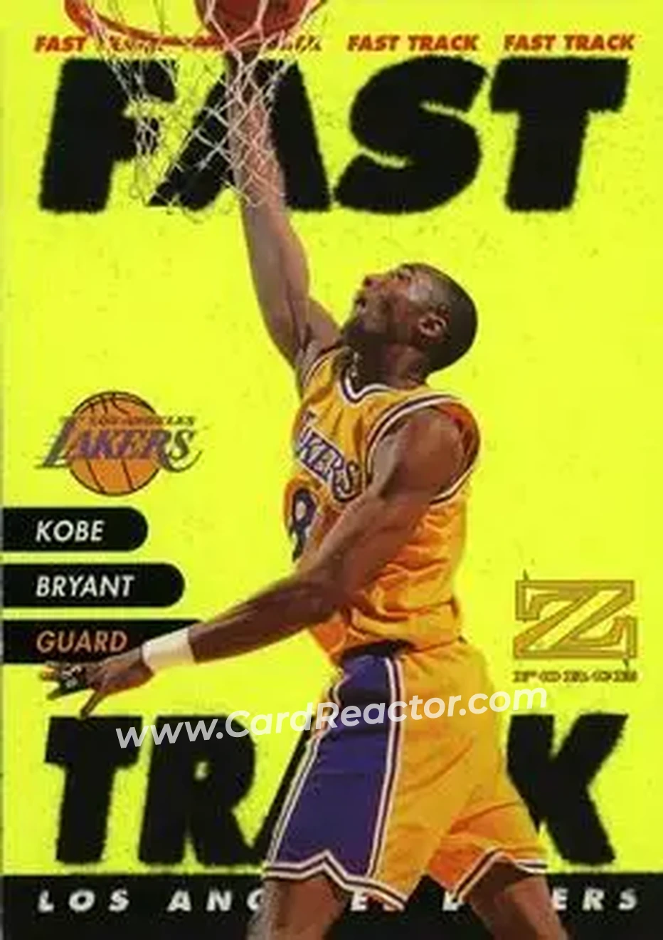 Front of Kobe Bryant
