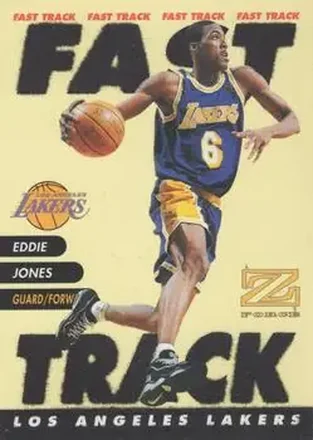 1997-98 SkyBox Z-Force - Fast Track #5 FT Eddie Jones