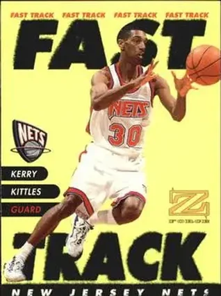 1997-98 SkyBox Z-Force - Fast Track #6 FT Kerry Kittles