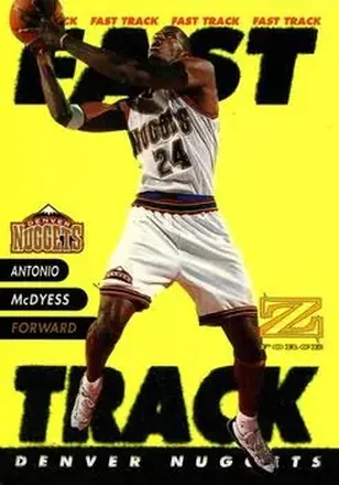 1997-98 SkyBox Z-Force - Fast Track #7 FT Antonio McDyess