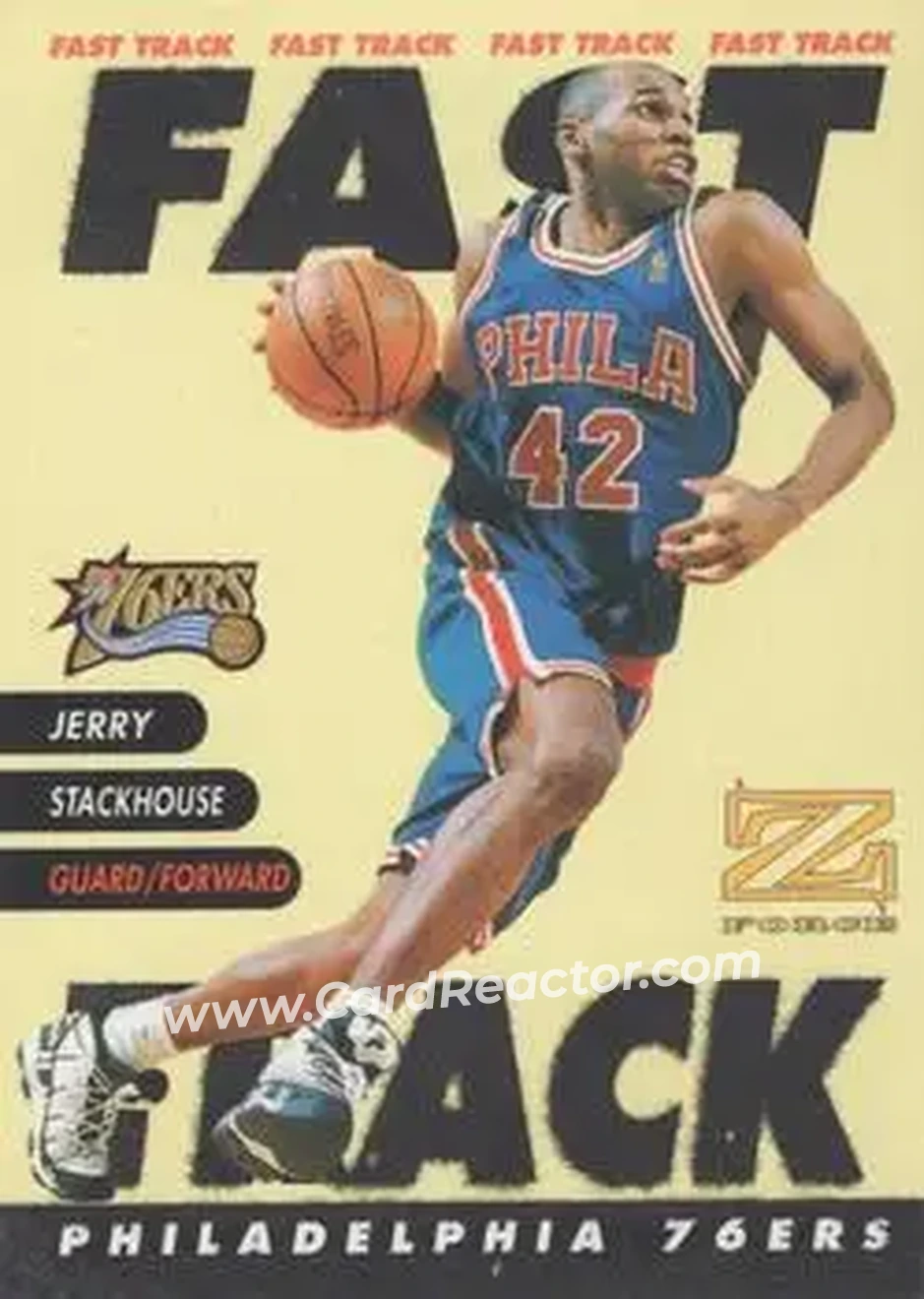 Front of Jerry Stackhouse