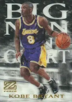 1997-98 SkyBox Z-Force - Big Men on Court #2 BMOC - Kobe Bryant - Los Angeles Lakers - Front