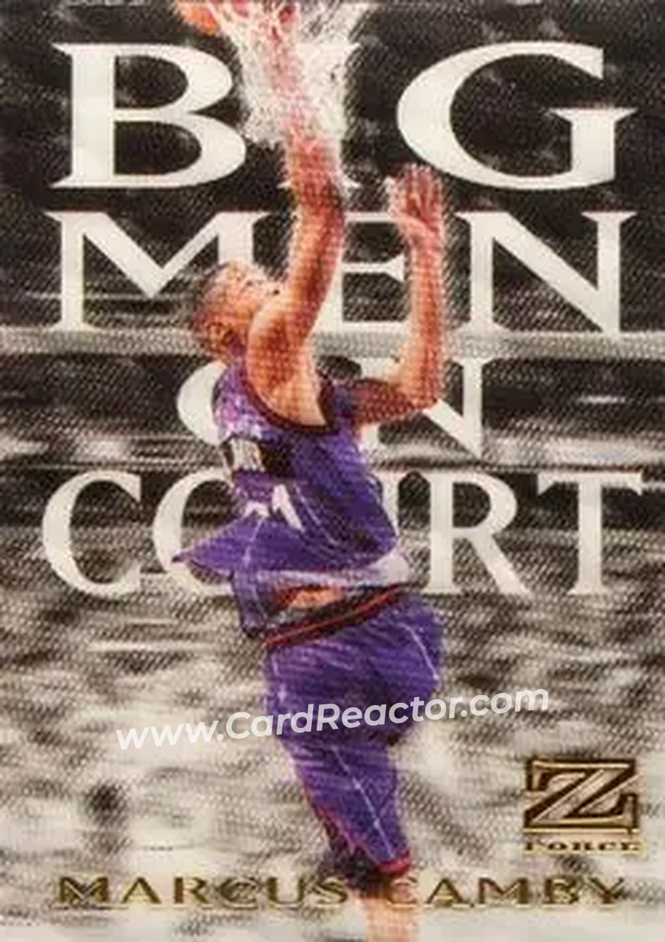 Front of Marcus Camby
