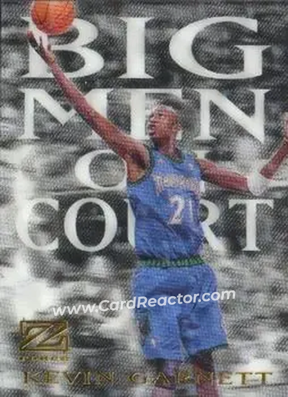 Front of Kevin Garnett