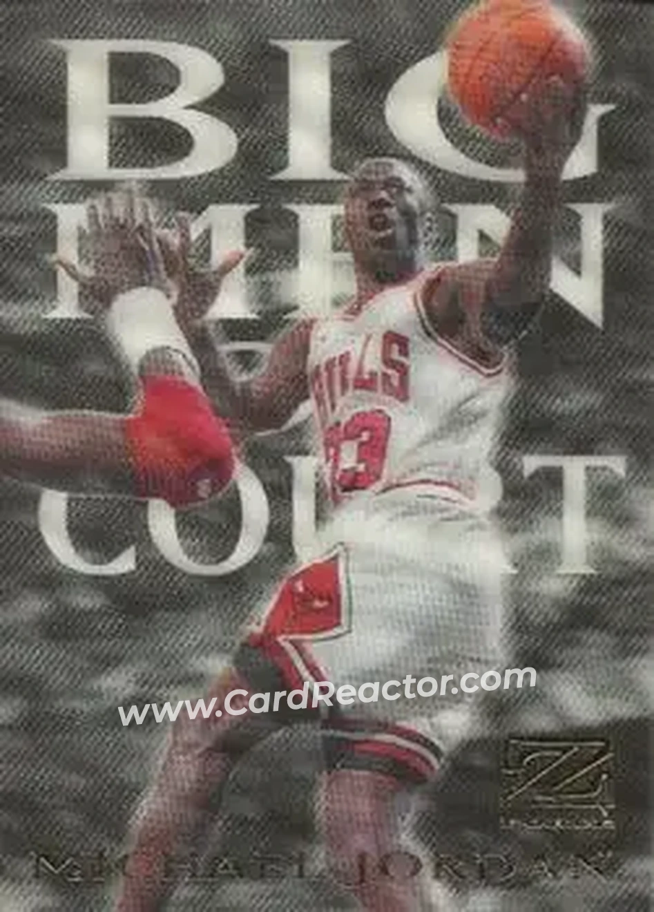 Front of Michael Jordan