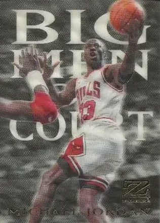 1997-98 SkyBox Z-Force - Big Men on Court #9 BMOC Michael Jordan