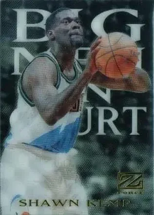 1997-98 SkyBox Z-Force - Big Men on Court #10 BMOC Shawn Kemp