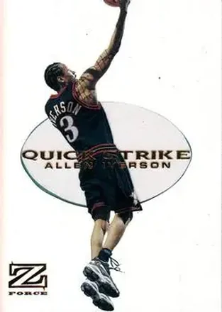 1997-98 SkyBox Z-Force - Quick Strike #4 QS Allen Iverson