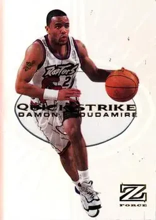 1997-98 SkyBox Z-Force - Quick Strike #9 QS Damon Stoudamire