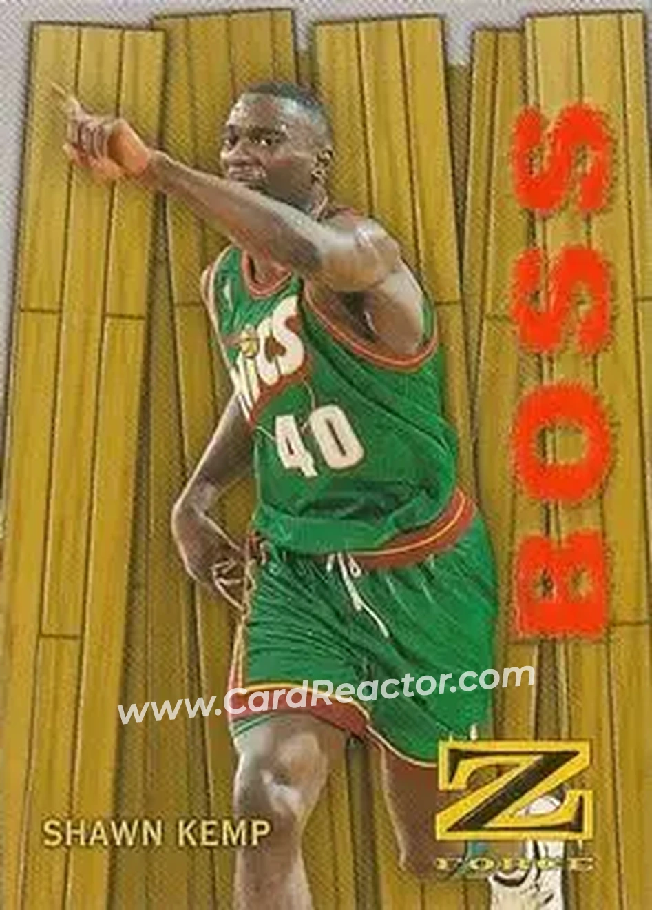 Front of Shawn Kemp