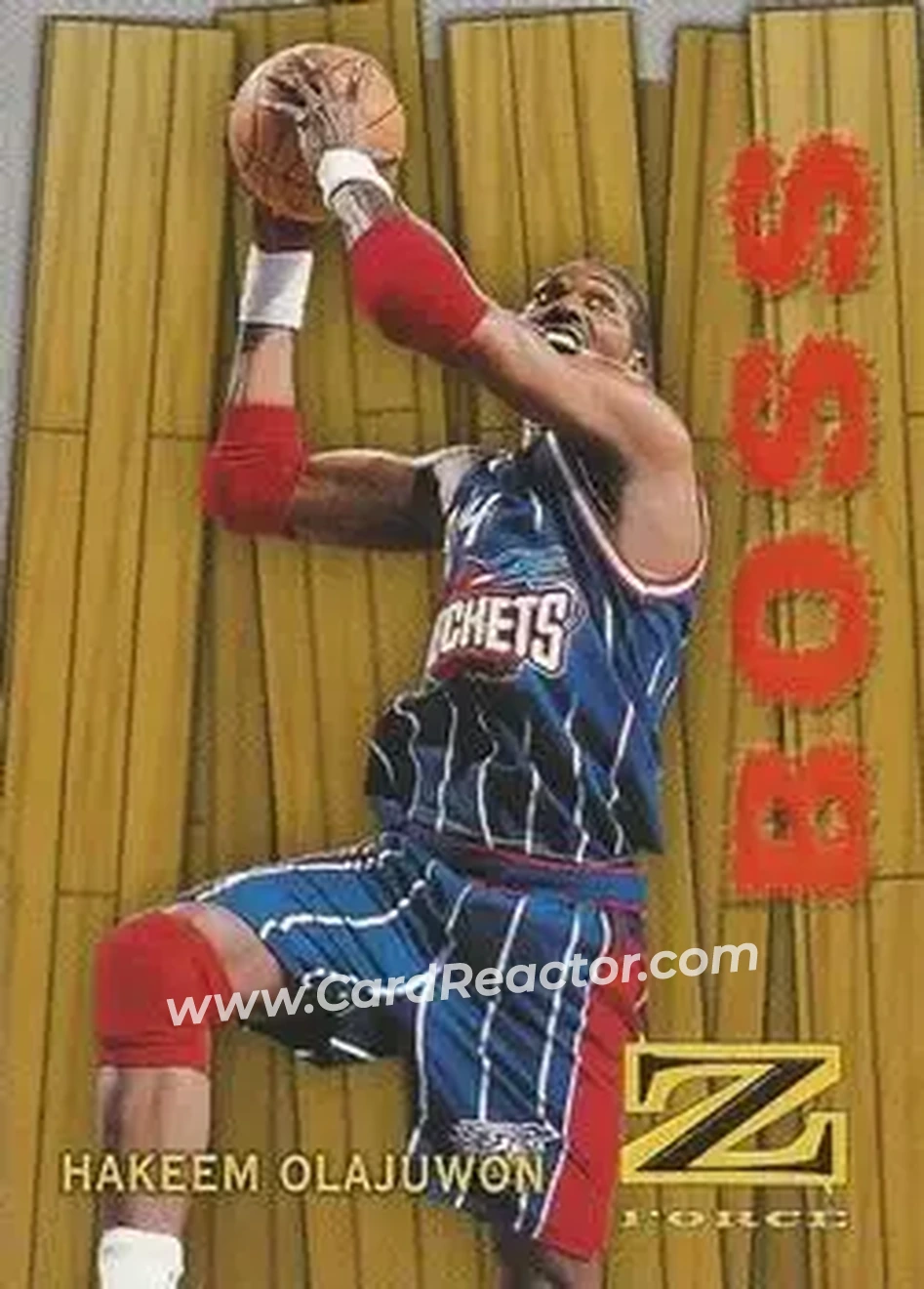 Front of Hakeem Olajuwon