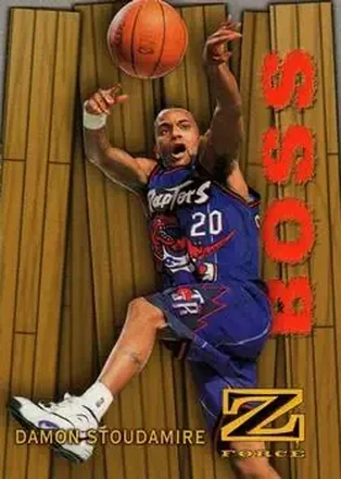 1997-98 SkyBox Z-Force - Boss #19 /B Damon Stoudamire