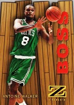 1997-98 SkyBox Z-Force - Boss #20 /B - Antoine Walker - Boston Celtics - Front