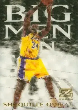 1997-98 SkyBox Z-Force - Big Men on Court #12 BMOC Shaquille O'Neal